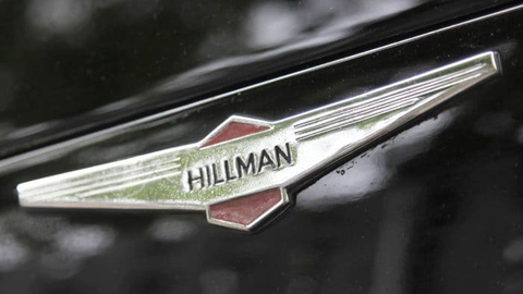 Hillman 汽车标志 PVD ​​涂层和抛光